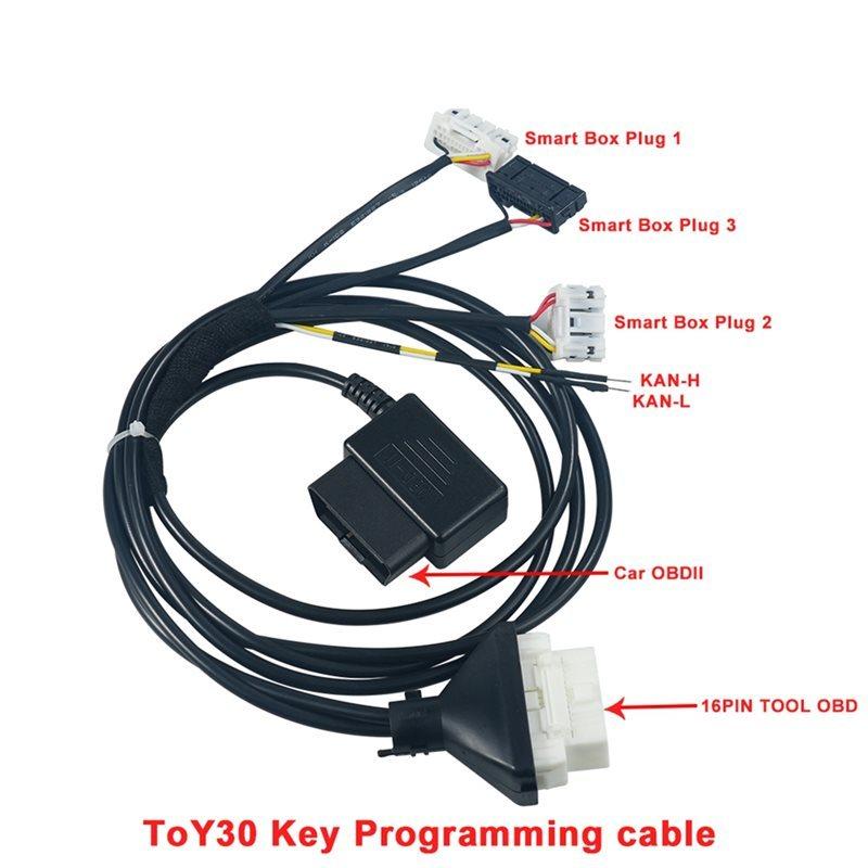 Toy30 Cable 16Pin OBD For Autel OBDSTAR Xhorse Key Tool Plus 4A 8A BA Smart Key Program Cable