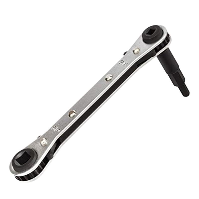 Hvac Service Wrench Compatible for W/ Air Conditioning Refrigeration Equipment Repair 3/8” To 1/4” 5/16'' X 1/4'