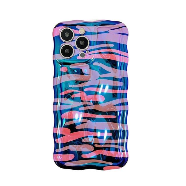 

Модный волнистый противоударный чехол с леопардовым принтом зебры для Iphone 13 Pro Max 14 12 11 Blu-Ray Imd, силиконовый милый защитный чехол for iphone13(6.1 )