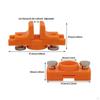 Glue with Adjustable Width Compact Carpentry Thickened Spreading Tool for Woodworkers,