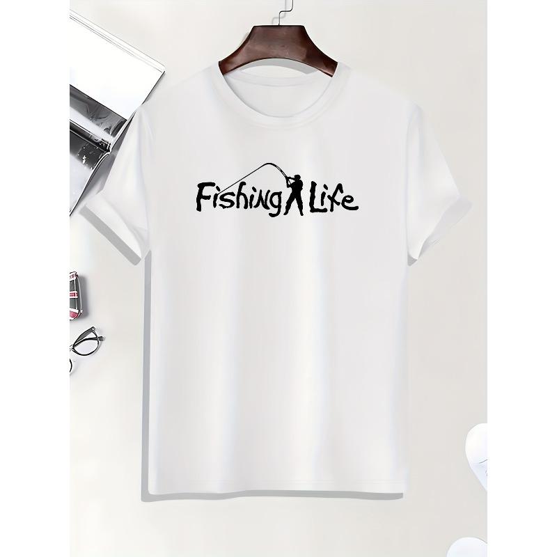 

Men s Fashion Casual Printed T-Shirt New Summer Style, Round Neck, Relaxed Fit, Oversized, Cool 4XL