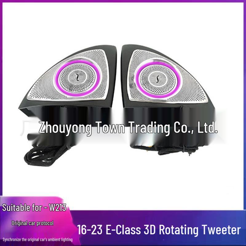 Mercedes E-Class W213 (2016-2023) Turbine Air Vent Ambient Light & Tweeter Upgrade
