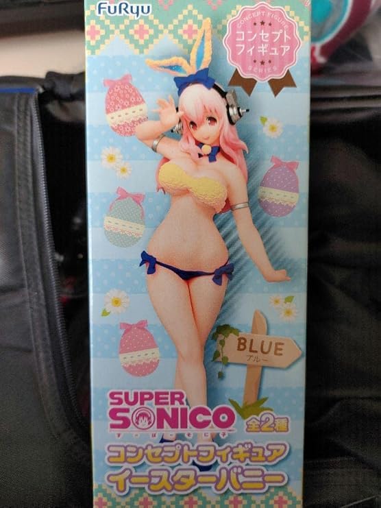 Super Sonico Concept Easter Bunny Figure