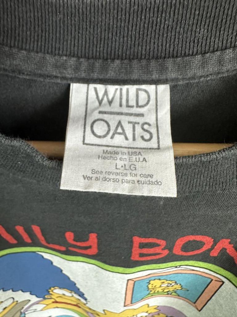 [USED] The Simpsons/ "FAMILY BONDING" Tee Made In USA