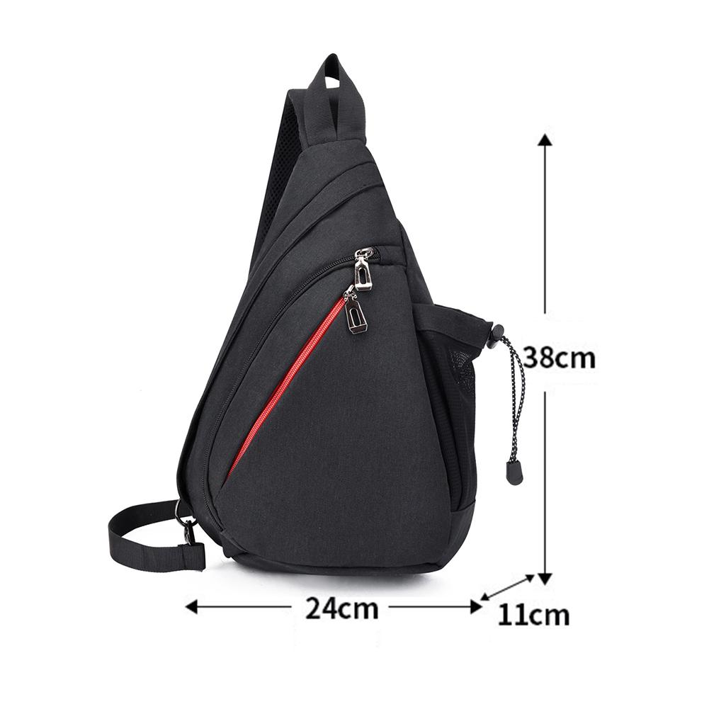 Men'S Chest Bag New Fashion Shoulder Sling Bag Backpack Casual Sports Shoulder Crossbody Bag Cross Body Chest Bag For Men Pack