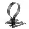 2in 52mm Single Hole Gauge Mount Bracket Iron Meter Holder Car Refitting Black