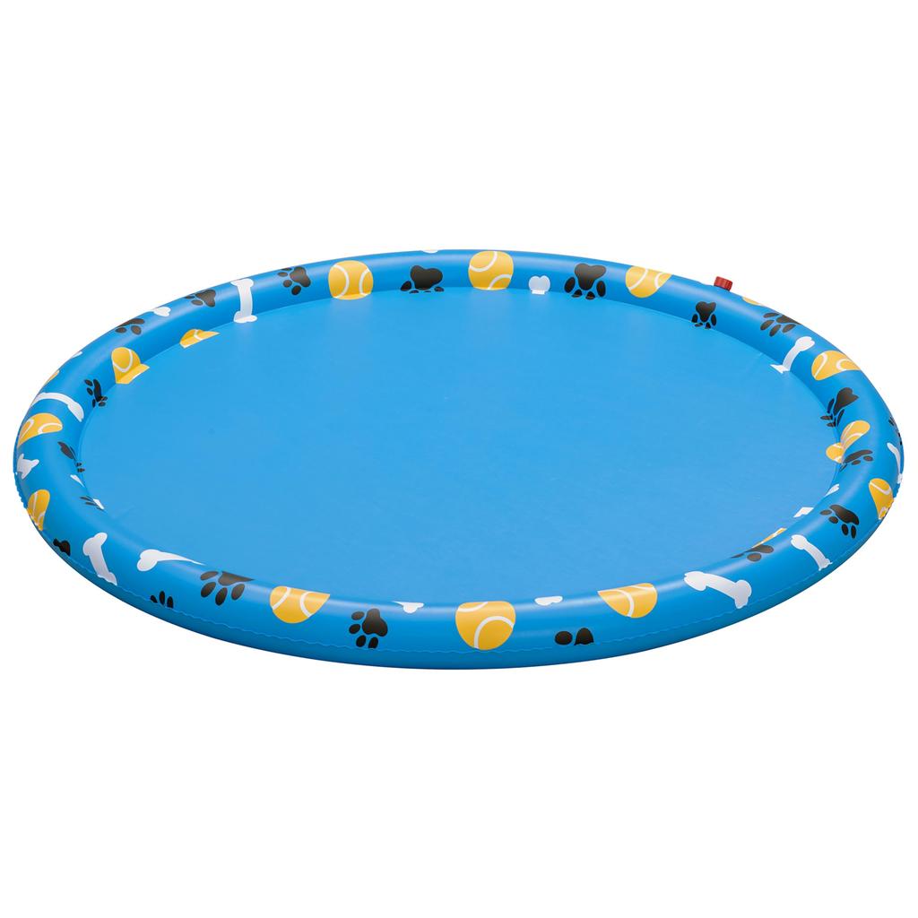 Bestway Dog Splash Pad, Sprinkler Mat, Non-Slip Sprinkler Pad for Dogs, Dog Pool, Splash Play