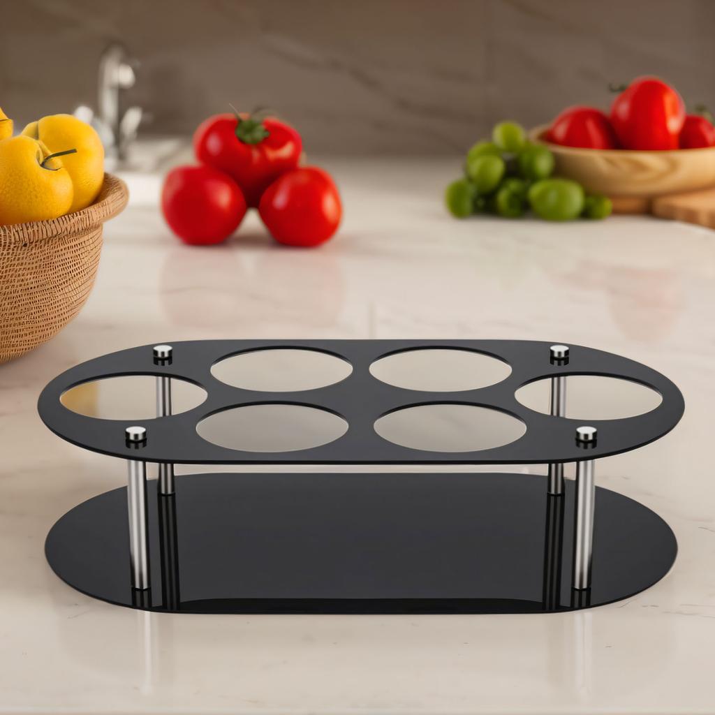 Water Bottle   Fit for   Cup Acrylic Stable Cup Bottle Storage Rack for Kitchen Countertop