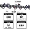 10'' Saw Chain For Remington 091371S 0913715 091371-03 108526-01 097567-01 C,LT11028