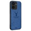 For Xiaomi Redmi 13C 4G/Poco C65 4G Phone Case Deer Pattern Cloth Textured Anti-Slip