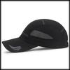Sunshade Mesh Cap UV Protection Sports Hat Casual Men Women CZA008 [White Fang] (Black)