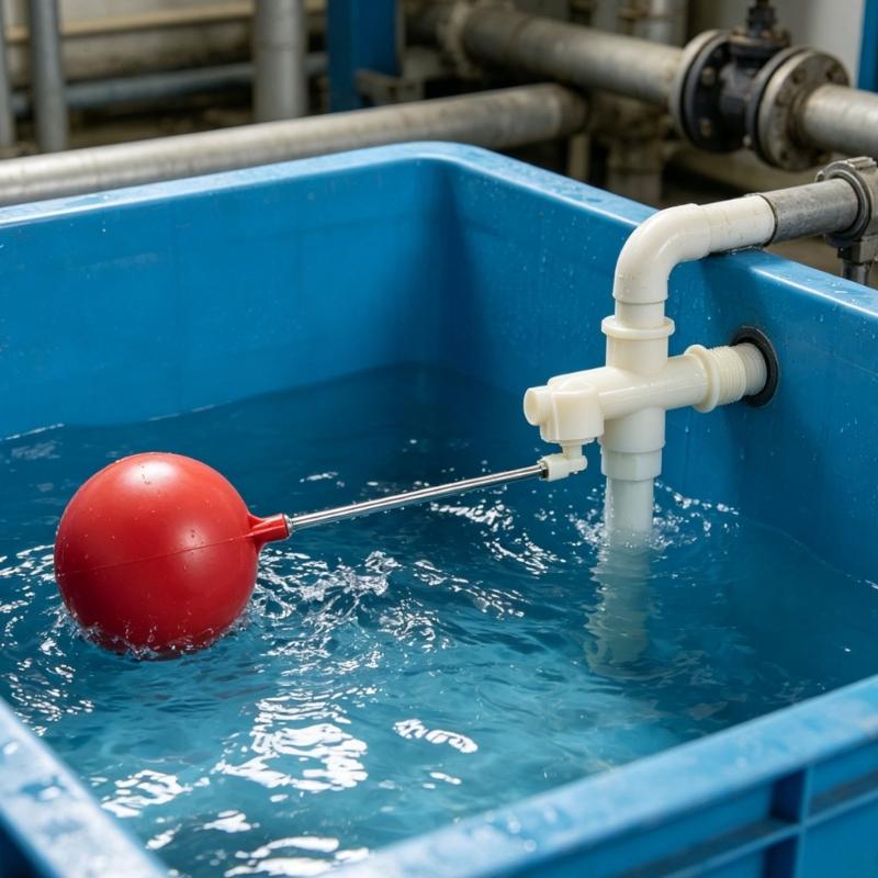 Quiet Copper Float Valves Water Tower Water Tank Level Flows Automatic Control Valves for Water Tank Pump Enduring