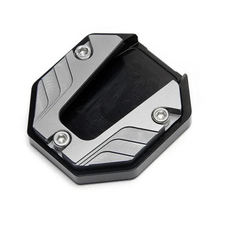 Motorcycle Bike Scooter Kickstand Extender Foot Side Stand Extension Foot Pad Support Plate Aluminum Alloy Motorbike Accessories