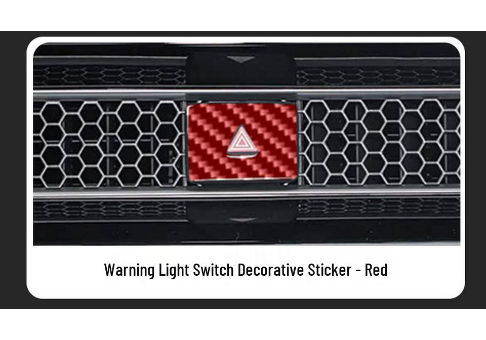 Tesla Model 3 Carbon Fiber Door Handle Protection Sticker