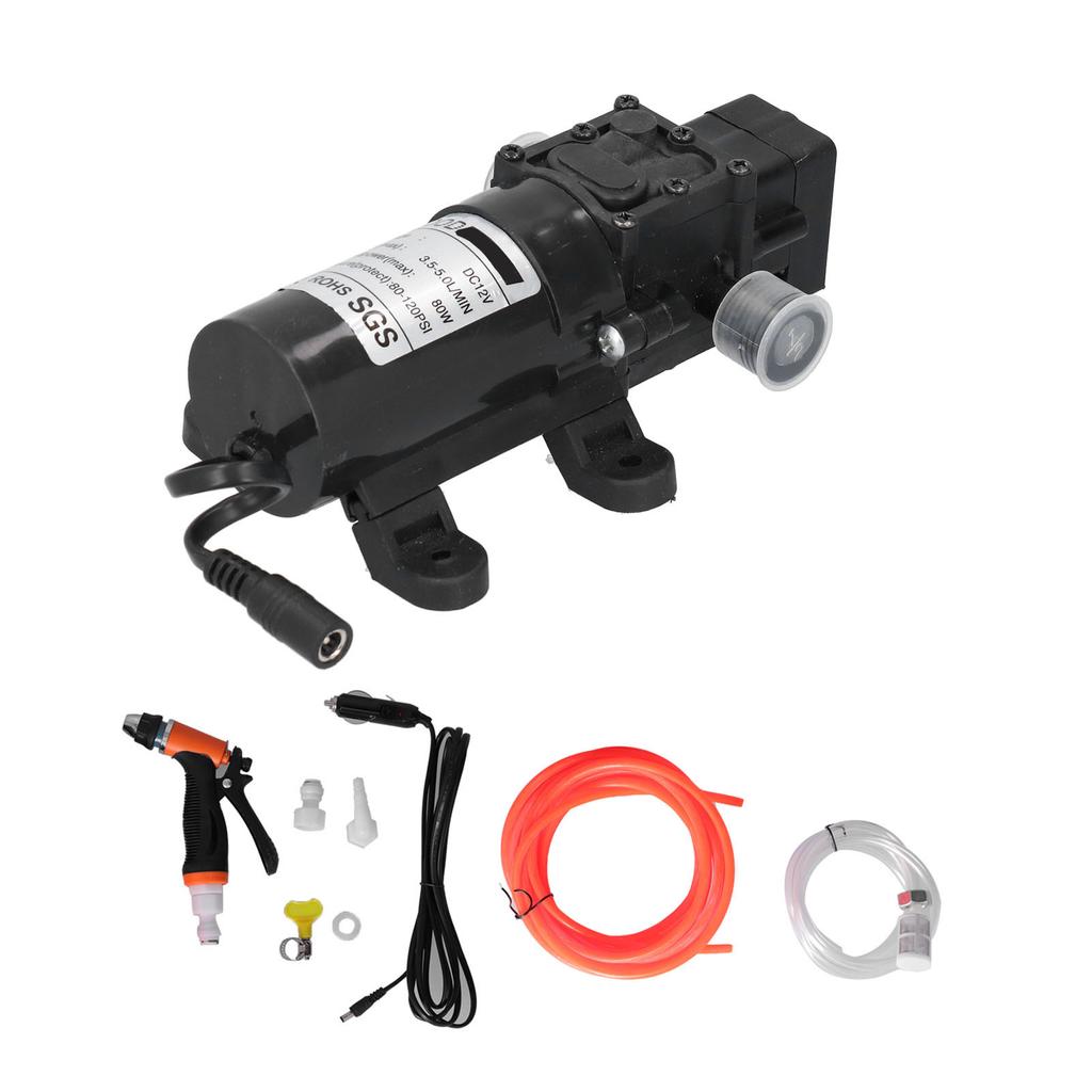 Auto-Hochdruckreinigerpumpe, tragbares Hochdruck-Autowaschpumpen-Reinigungsset für den Hausgarten