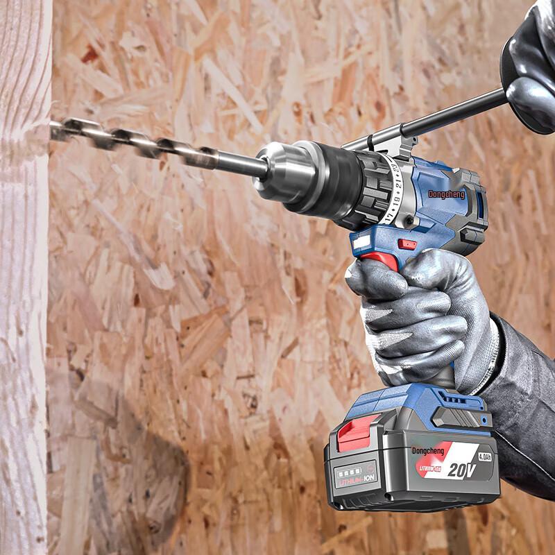 DONGCHENG 20V Brushless Cordless Drill Driver with 120Nm Torque CN plug (adapter included)