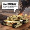 Stavebnice Mold King 20011 Technik MOC Tank War Series s aplikací a dálkovým ovládáním kompatibilní s věkovým schématem, modelem, ovládáním, sadou...