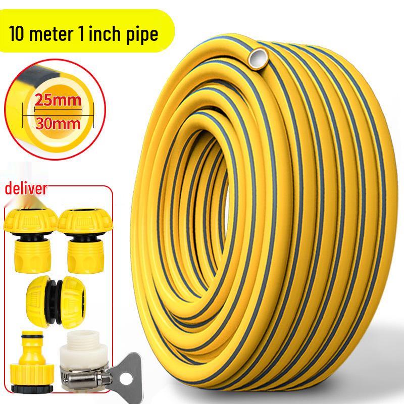 High-Temperature, Pressure-Resistant 1-Inch Hose for Car Wash, Watering Flowers & Vegetables, Courtyard Use