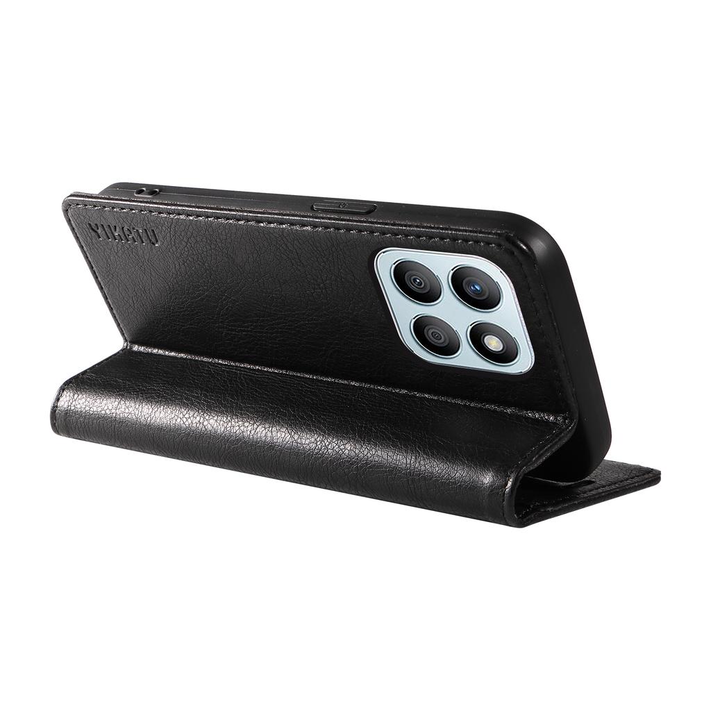 YIKATU YK-006 For Honor X8b 4G Magnetic Case Litchi Texture Stand Phone Cover