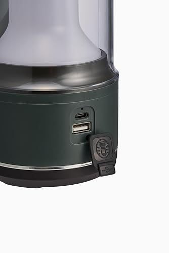 COLEMAN Wiederaufladbare LED-Laterne 800 (Grün)