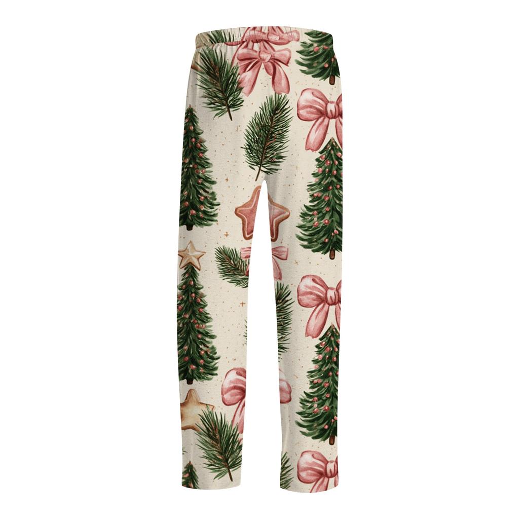 Men's Christmas Print Sleep Pants for Casual At Home