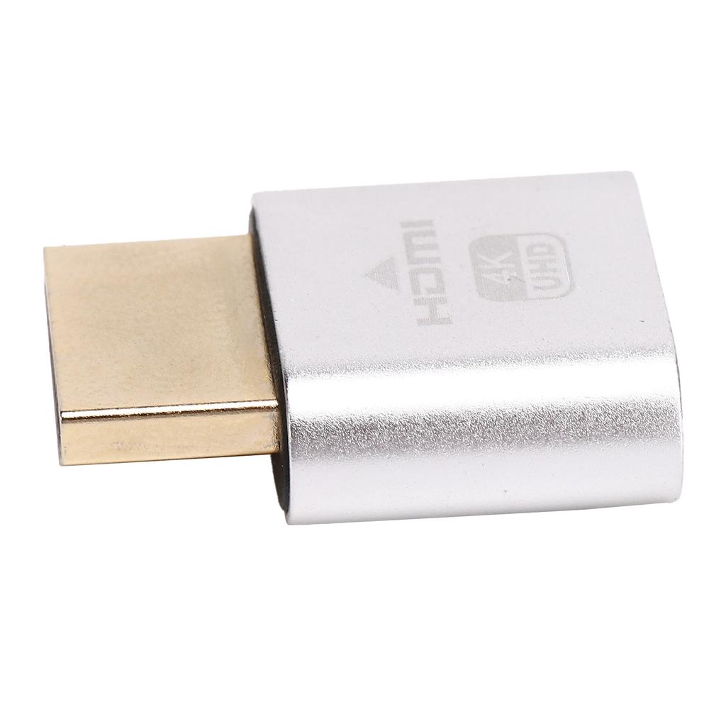 High Definition Multimedia Interface Dummy-Stecker Hot-Swap-fähig 4K Display-Emulator(Silber )