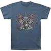 Men's Buddy Guy Gothic Guitar 2012 Tour T-shirt Blue