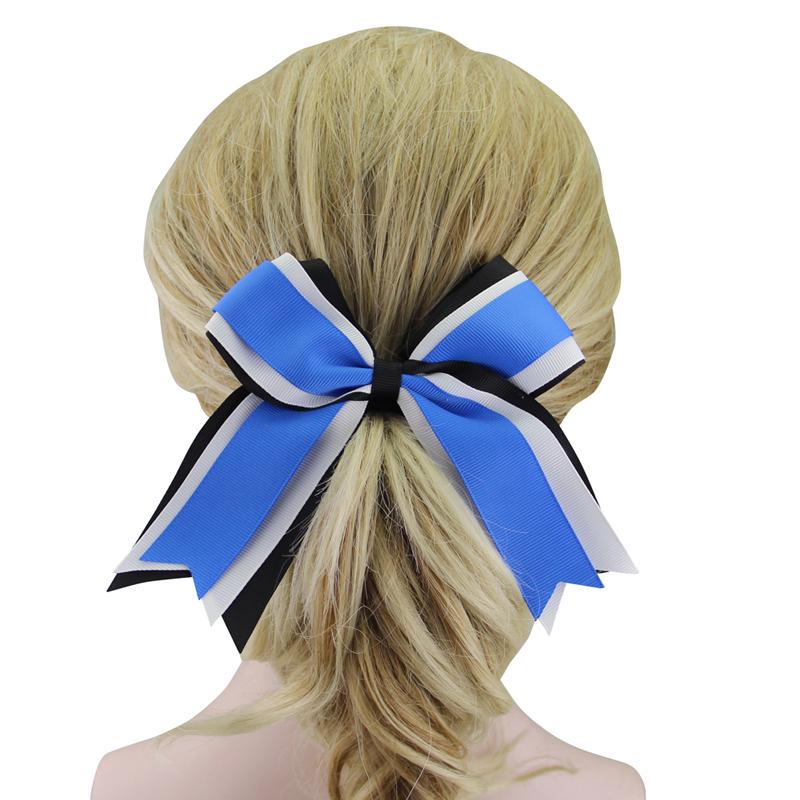 Buy 5" Cheer Bows Ribbon Clips Cheerleading Bow Hair Clip Hair