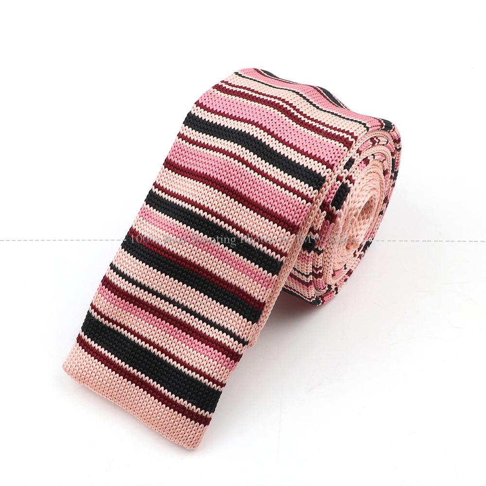 Fashion Men s Floral Knit Knitted Tie Colourful Tie Necktie Print Striped Narrow Slim Skinny Woven Plain Cravate Narrow Neckties