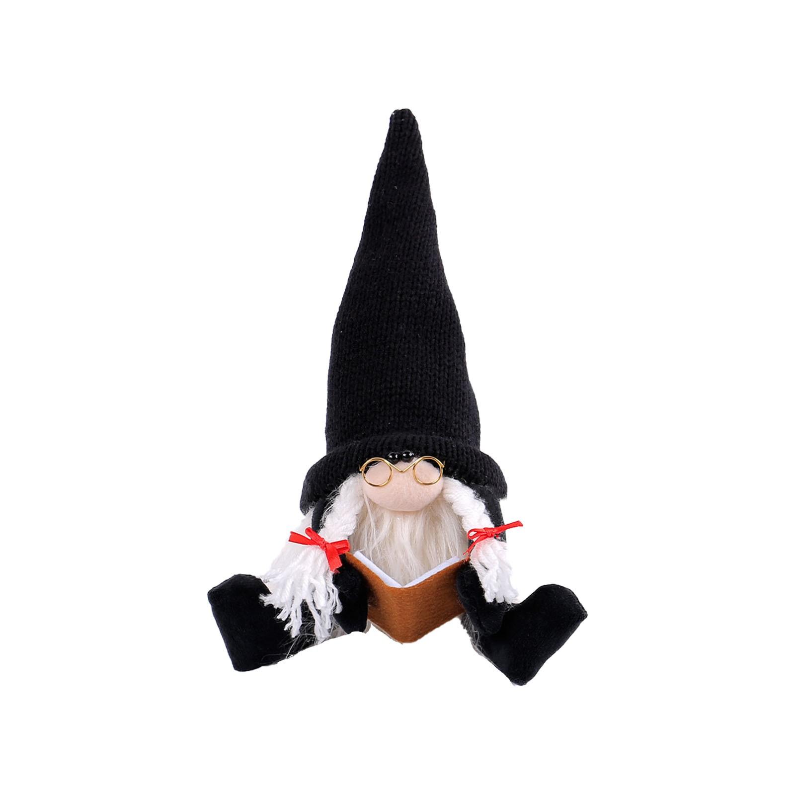 

Выпускной сезон в очках, фиолетовая шляпа бакалавра, украшение безликой куклы One Size