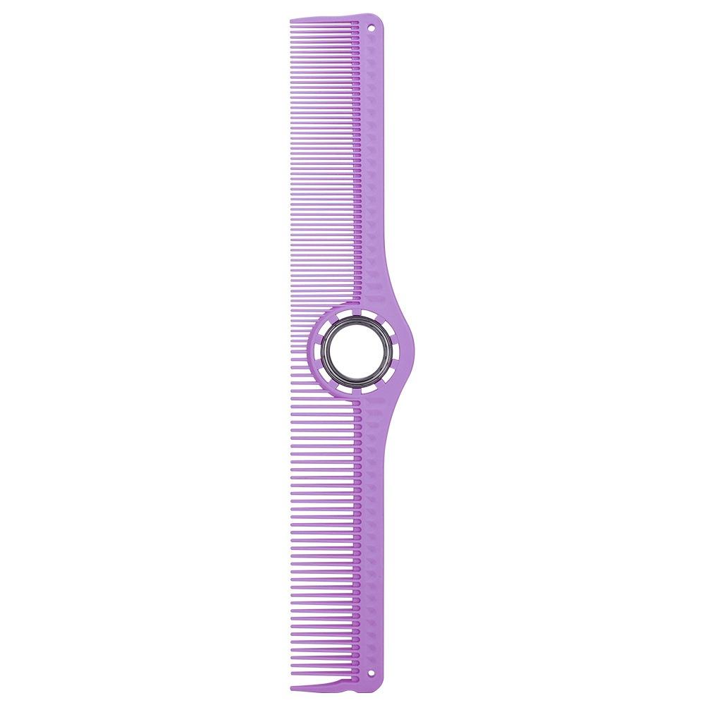 Professional Rotating Finger Ring Hair Comb Portable Rotating Bearing Grooming Comb  Barber