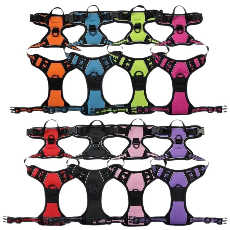 Pet Dog Multi-layer Integrated Leash Harness