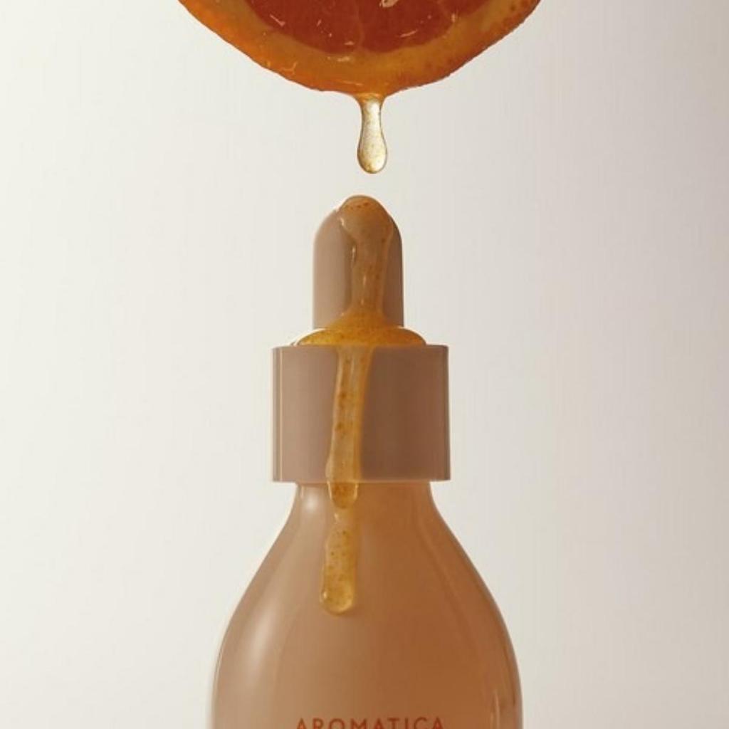 AROMATICA Glow Vita C Toning Serum Orange & Neroli Radiance Hydration 30ml