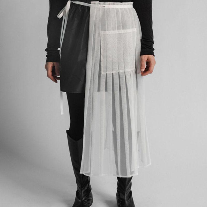 TROA Half Apron Wrap Skirt (Banchi)