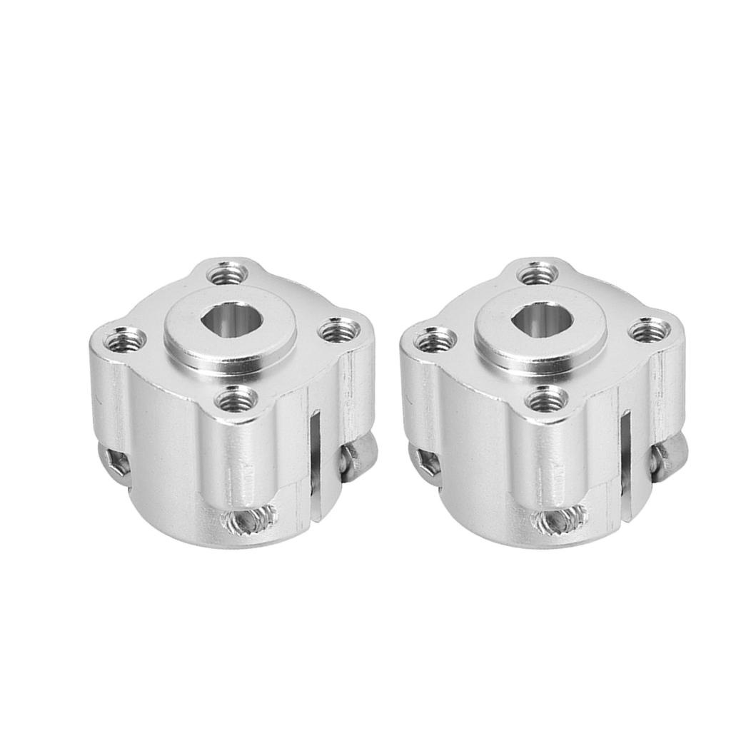 2Pcs D Bore Clamp Aluminum Alloy High Load Clamping Collar for Connecting Shaft Column 14in Center