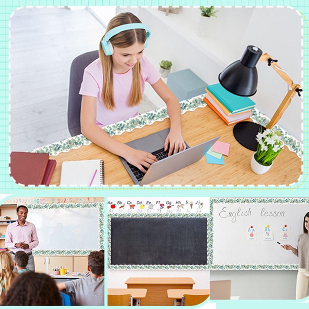 1Roll Self Adhesive Border Paper Paper Border Classroom Decors  Handmade Crafts