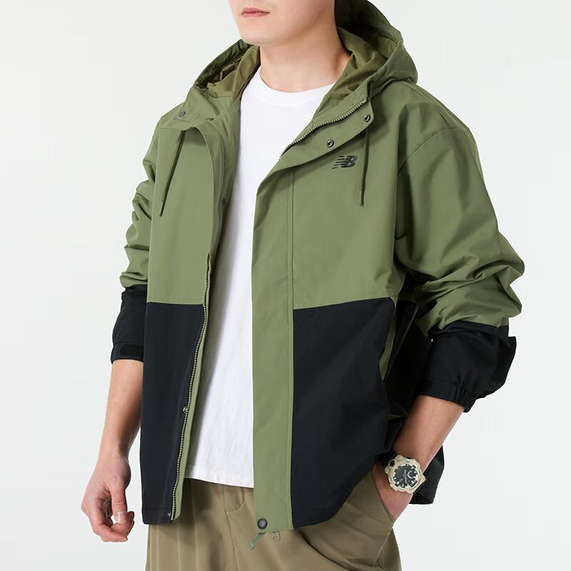 New Balance SS25 Jacket Men's Green NAF11121-DKH
