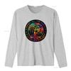 Mens All The People Imagine Living Life In Peace Hippie Tie Dye T Shirt White Small Vintage Washed Slightly Homme Unisex
