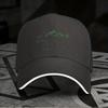 New 1pc "Hiking, Dogs & Coffee Make Me Feel Less Murdery" Adjustable Sandwich Baseball Cap, Lightweight Printed Women's Hat, "co