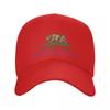 Custom Bear California Republic Flag Baseball Cap Sports Unisex Womens Adjustable Dad Hat Autumn Snapback Hats
