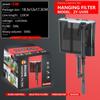 110V 220V Aquarium Filter Wall-mounted Fish Tank Filter External Grass Tank Filter Water Flow Adjustable Suitable for 30-80CM