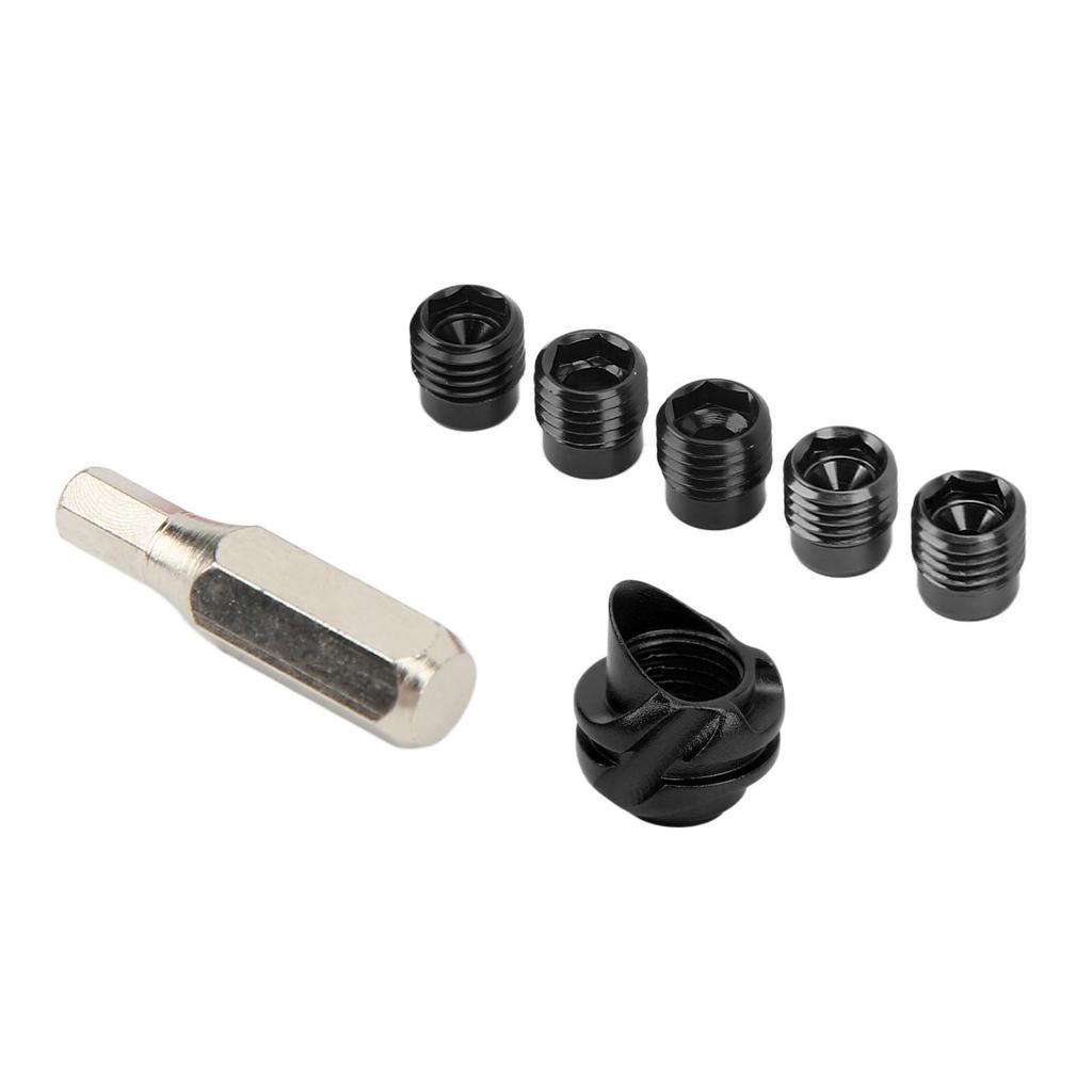 Compound Bow Peephole Set with Cap 37 Degree Replaceable Inner Core Peep Sight Set