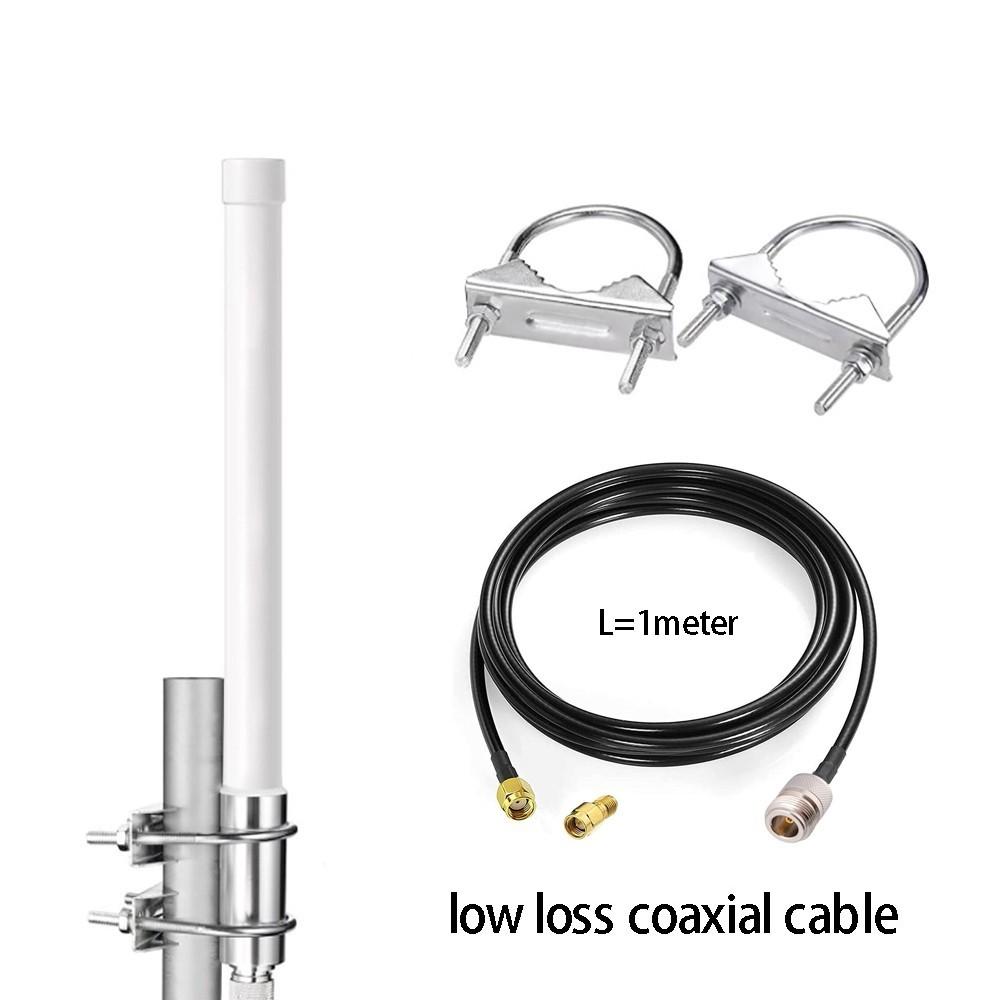 Helium Miner Antenna For LoRa For Omni-Directional HNT Hotspot with low loss cable