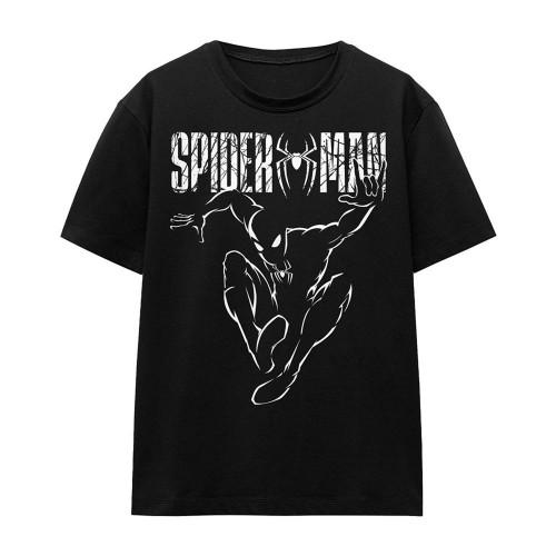 Spider-Man: Brand New Day Womens/Ladies Peter Parker Silhouette T-Shirt