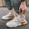 2026 New Air Cushion Chunky Sneakers Breathable Mesh Height Boost Shock Absorbing Non-Slip Wear-Resistant Casual Sports Shoes