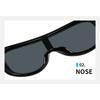 New Oversized Frame Sunglasses Stylish Premium UV Protection Shades Men's & Women's Fashion Classic Vacation Travel Sunglasses