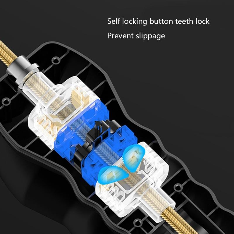 Pomůcka pro protahování kabelů pro elektrikáře Manuální protahovací nástroj pro dráty v trubkách Tmavý protahovací nástroj pro dráty Pomůcka pro protahování ve stěnových trubkách Tahací nástroj