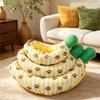 Summer Banana Dog Nest Pet Cooling Pad For Dogs Cats Pet Bed Soft And Comfortable Cushion High-Quality Gifts Floor Mats