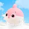 Latex Fish Dog Chew Toy with Squeaker Bite Resistant Cartoon Turtle Whale Pet Teeth Cleaning Puppy Tough Interactive Boredom Toy