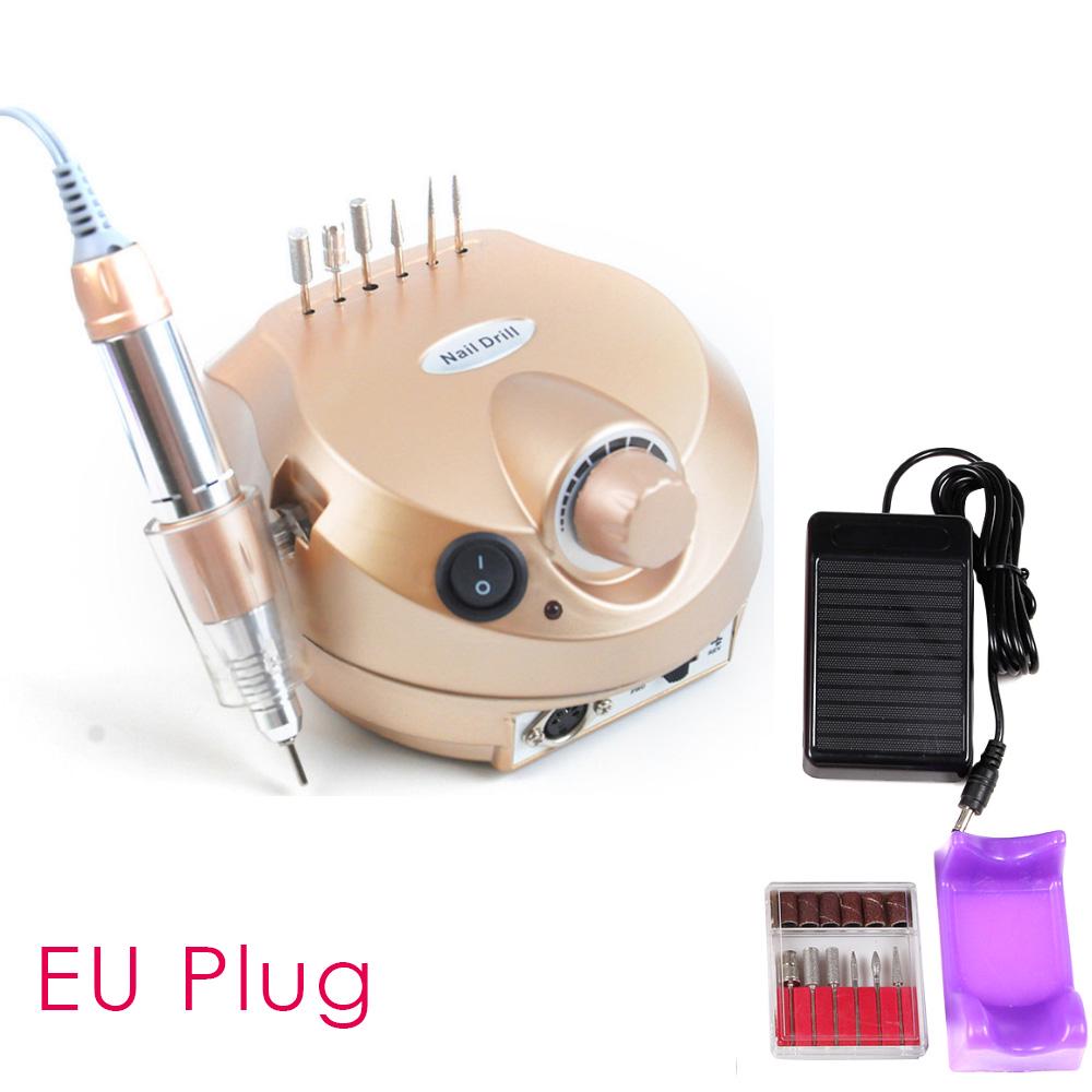 30000RPM Professionelle Maschine für Maniküre Pediküre Kit Elektrische Feile Nagel Bohrer Polierer Werkzeug Bit